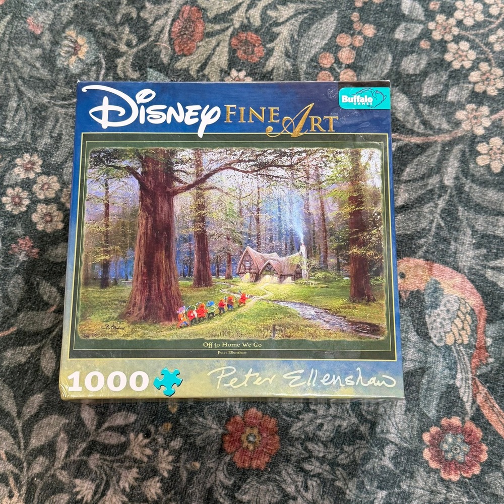 Disney Fine Art Peter Ellenshaw Off to Home We Go 1000 Piece Jigsaw Puzzle 1026‎